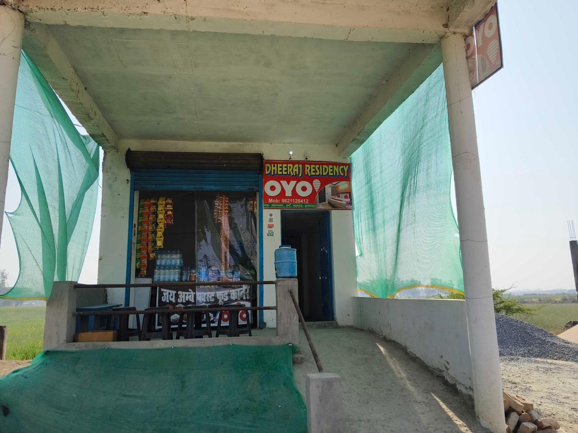 Hotel O Dheeraj Residency Bela Pratapgarh Luaran gambar